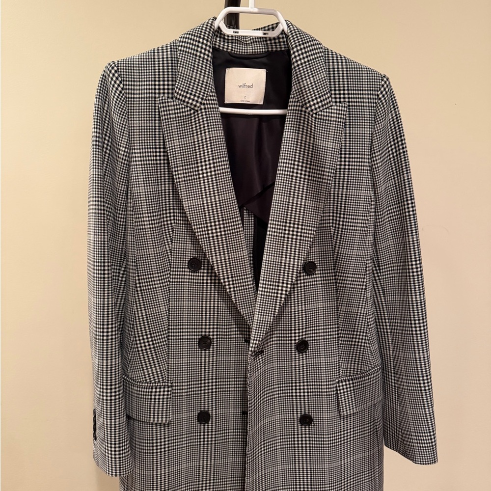 Wilfred Houndstooth Blazer